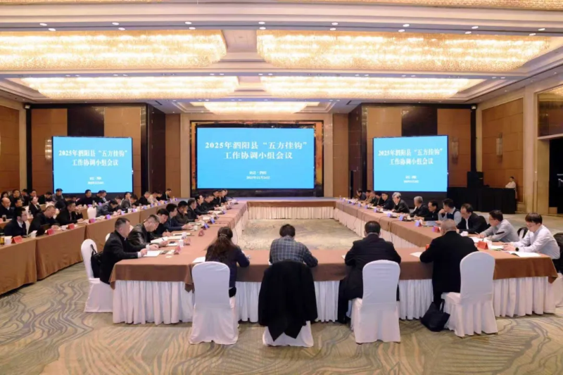 五方挂钩凝聚合力 乡村振兴谱写新章 —— 2025年泗阳县“五方挂钩”工作协调小组会议召开