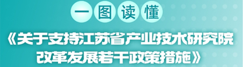 一图读懂《关于支持江苏省产业技术研究院改革发展若干政策措施》